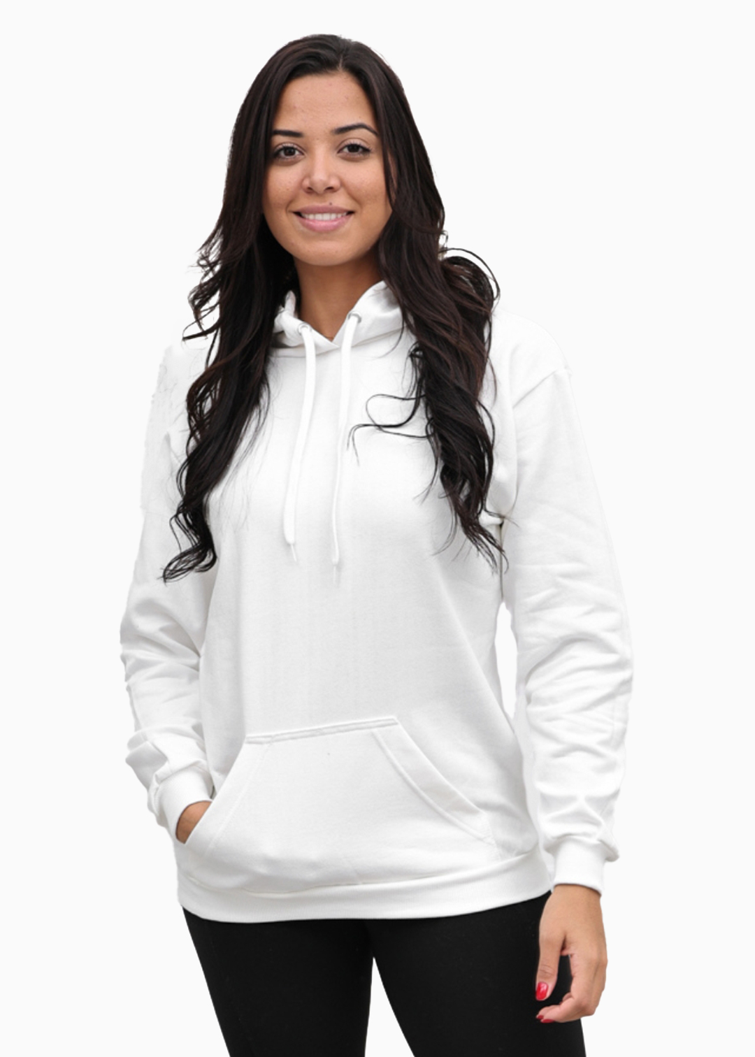 Moletom Masculino Canguru Off White Algodão